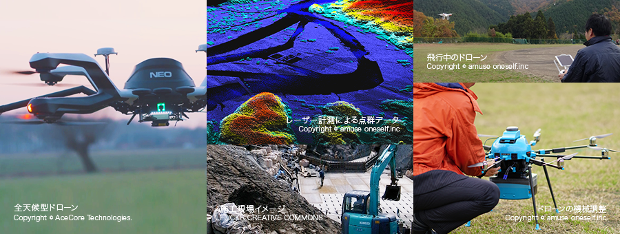 全天候型ドローン